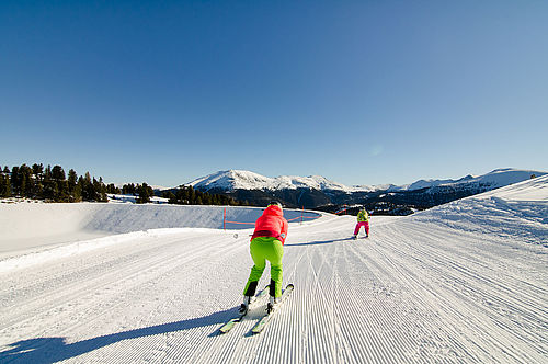 Skifahren in Kärnten, Österreich